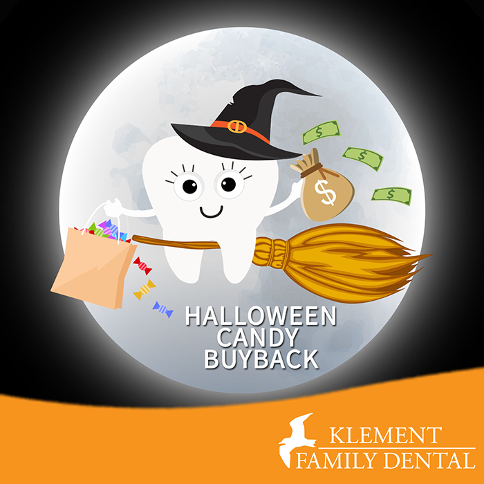 Klement Family Dental Participates in the Halloween Candy Buy Back